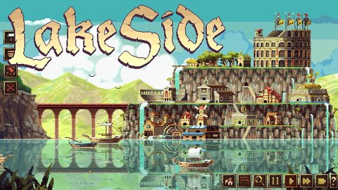 LakeSide - Our First Builds (Cosy City Builder With Gorgeous Pixelart)