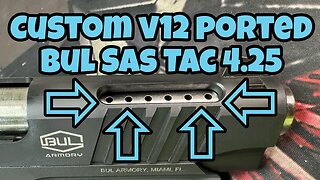 Custom V12 Ported Bul SAS Tac 4.25 By South West Precision Arms