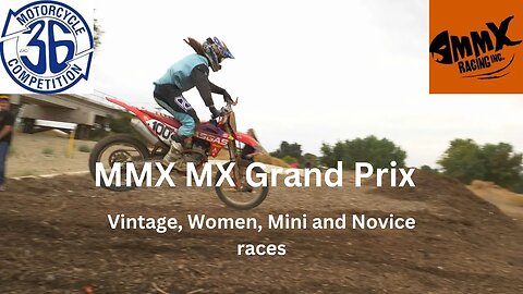 MMX MX GP Vintage, Women, Mini and Novice Races #racing #motocross