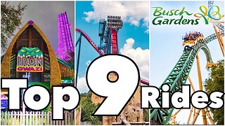 Top 9 Scariest Busch Gardens Tampa Rides