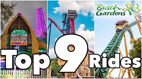 Top 9 Scariest Busch Gardens Tampa Rides