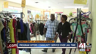 Program offers community service over jail time