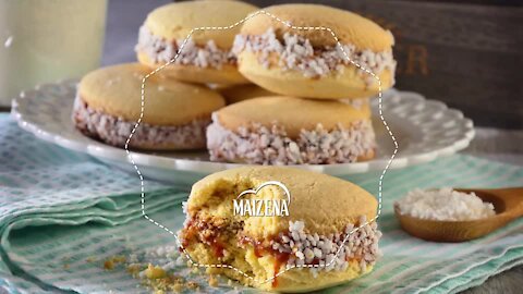 Alfajores with Lemon Grated