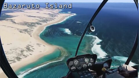 Duarte and Dario chopper ride Vilankulos to the Islands