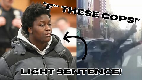 "F*** these cops!" New York woman RUNS COP OVER! says "it's a lesson to him"