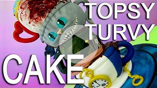 How To Make A Topsy Turvy Tiered Teacup Cake For An Alice In Wonderland Tea Party