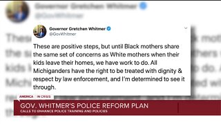 Gov. Whitmer's police reform plan
