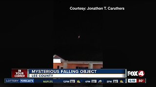 Mysterious object falling in the sky overnight over Florida