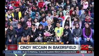 Cindy McCain speaks in Bakersfield