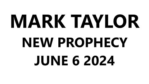 Mark Taylor Prophecy New, Mark Taylor 2024, Mark Taylor Prophet, ENEMY WITHIN, JUNE 6 2024, TRUMP