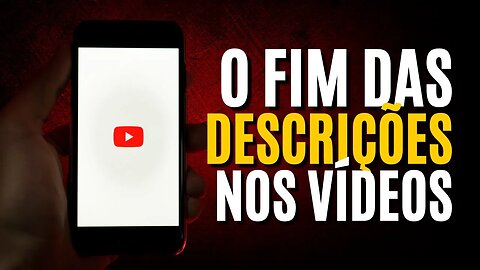 RESUMO DE VÍDEOS E FIM DAS DESCRIÇÃO - INTELIGÊNCIA ARTIFICIAL CHEGA NO YOUTUBE