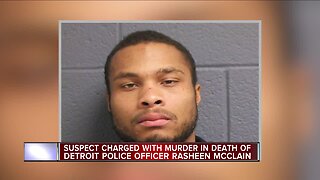 Suspect charged with murder in death of DPD officer Rasheen McClain