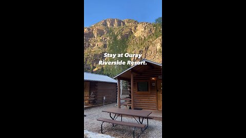 Stay at the Ouray Riverside Resort