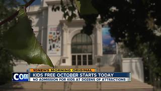 Kids get free admission in October at San Diego museums, theme parks & attractions