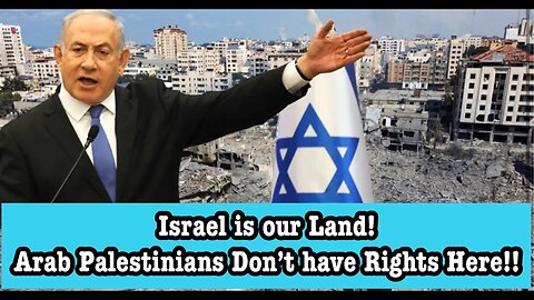 ISRAEL BELONGS TO THE JEWS, THE BIBLE SAYS IT. Prime Minister Benyamin Nethanyahu