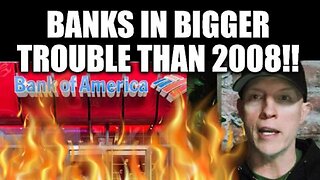 BANKS IN EVEN BIGGER TROUBLE, IT'S ALREADY WORSE THAN 2008,, GET READY FOR MASSIVE MONETARY CHANGES