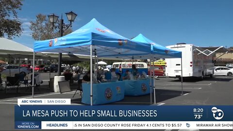 La Mesa push to help small businesses