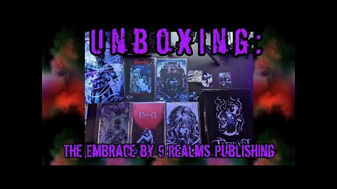 Unboxing: The Embrace by 9 Realms Publishing