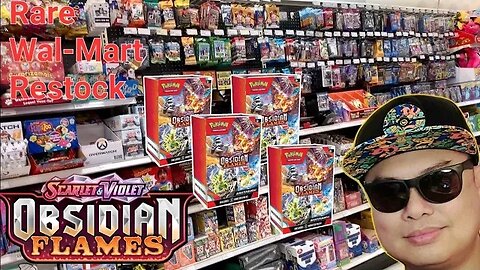 Visiting a Rare Walmart Restock Location and Opening 4x Pokémon Obsidian Flames Booster Bundle Boxes