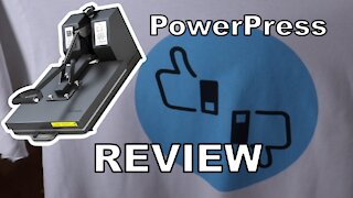 PowerPress sublimation heat press review