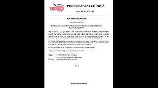 LIVE 10am EST: Pinellas Watchdogs Press Conference