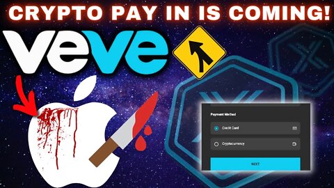 VeVe Crypto Pay In, Merge and Apple Issues with @ChrisCoffeeCrypto