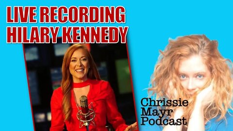 LIVE Chrissie Mayr Podcast with Hilary Kennedy! Kanye West BUYS Parler?