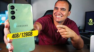 GALAXY A24, com TELA AMOLED e 128GB! BOM E BARATO! Unboxing e Impressões