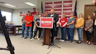 PRESS CONFERENCE JR Majewski for Congress 9-23-22 Veterans For America First endorsed candidate