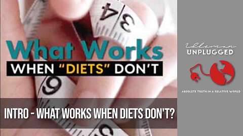 01: What Works When Diets Don't | Pastor Shane Idleman
