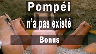 Pompéi, Bonus, analyse d'une mise en scène