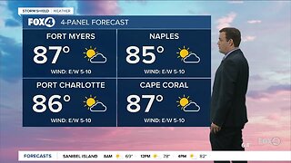 Forecast: Another warm day with highs in the upper 80s