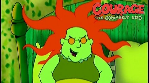 Courage The Cowardly Dog: Possessed Mattress | Cartoons