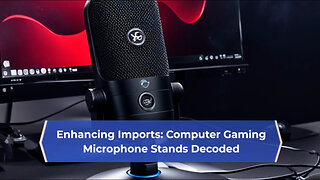 Importing Microphone Stands for Gamers