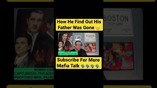 Bobby Luisi How He Find Out His Father Was Gone 😕 #mafia #mob #hitman #hit #mobster #truecrime