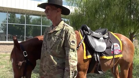 California State Guard family day and Cavalry retirement