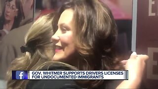 Gov. Whitmer supports drivers licenses for undocumented immigrants