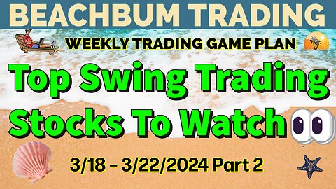 Top Swing Trading Stocks to Watch 👀 | 3/18 – 3/22/24 | TSLY WEAT AEHR BOIL FAZ MP TECS UUU & More