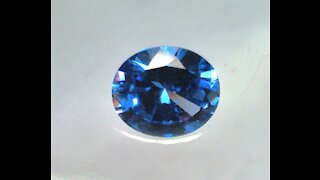 YAG Tanzanite Imitation Oval