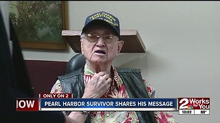 Pearl Harbor survivor shares his message