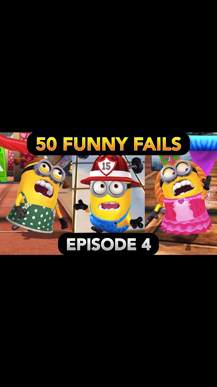 Minion Rush 50 FUNNY FAILS (Episode 4) | The Mall, Prison, Super Silly Fun  Land