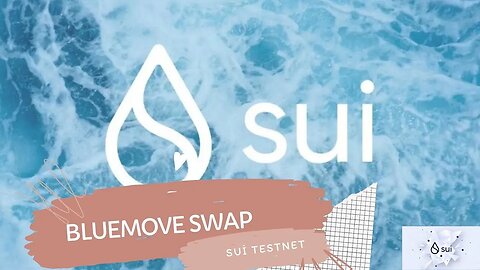 SUI TESTNET & BLUEMOVE SWAP RECOMPENSA CONFIRMADA NA MAINET VAMOS SE GARANTIR AINDA MAIS NÃO PERCA