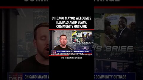 Chicago Mayor Welcomes Illegals Amid Black Community Outrage