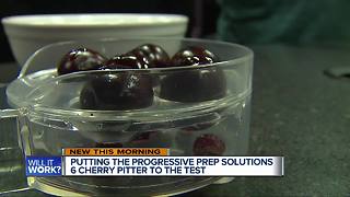 Will it work? Putting the 6-cherry pitter to the test