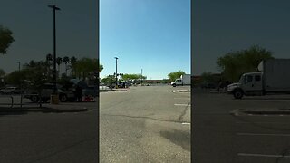 Working on car in the Walmart parking lot - not poor