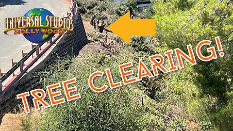 Tree Clearing Progressing At Universal Studios Hollywood! | New Scarezone Popped Up!