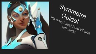 How to W key as Symmetra