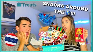 TRYING SNACKS FROM THAILAND!! / TRY TREATS