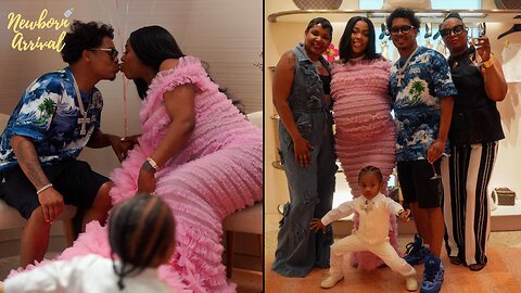 Tracy T & Wife Kash Doll Host Their Baby Shower At The Louis Vuitton Store! 👶🏽