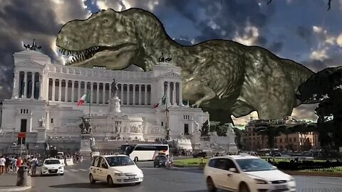 T-Rex Comes back // T-Rex City attack